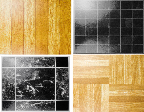 Adhesive vinyl floor - x,